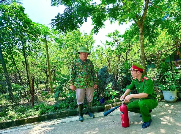 Công an Hà Nội đảm bảo an toàn phòng cháy rừng phòng hộ đặc dụng