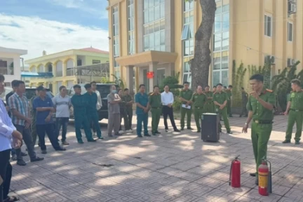 Xã Tam Hưng: xây dựng cộng đồng chủ động, trách nhiệm trong phòng cháy chữa cháy